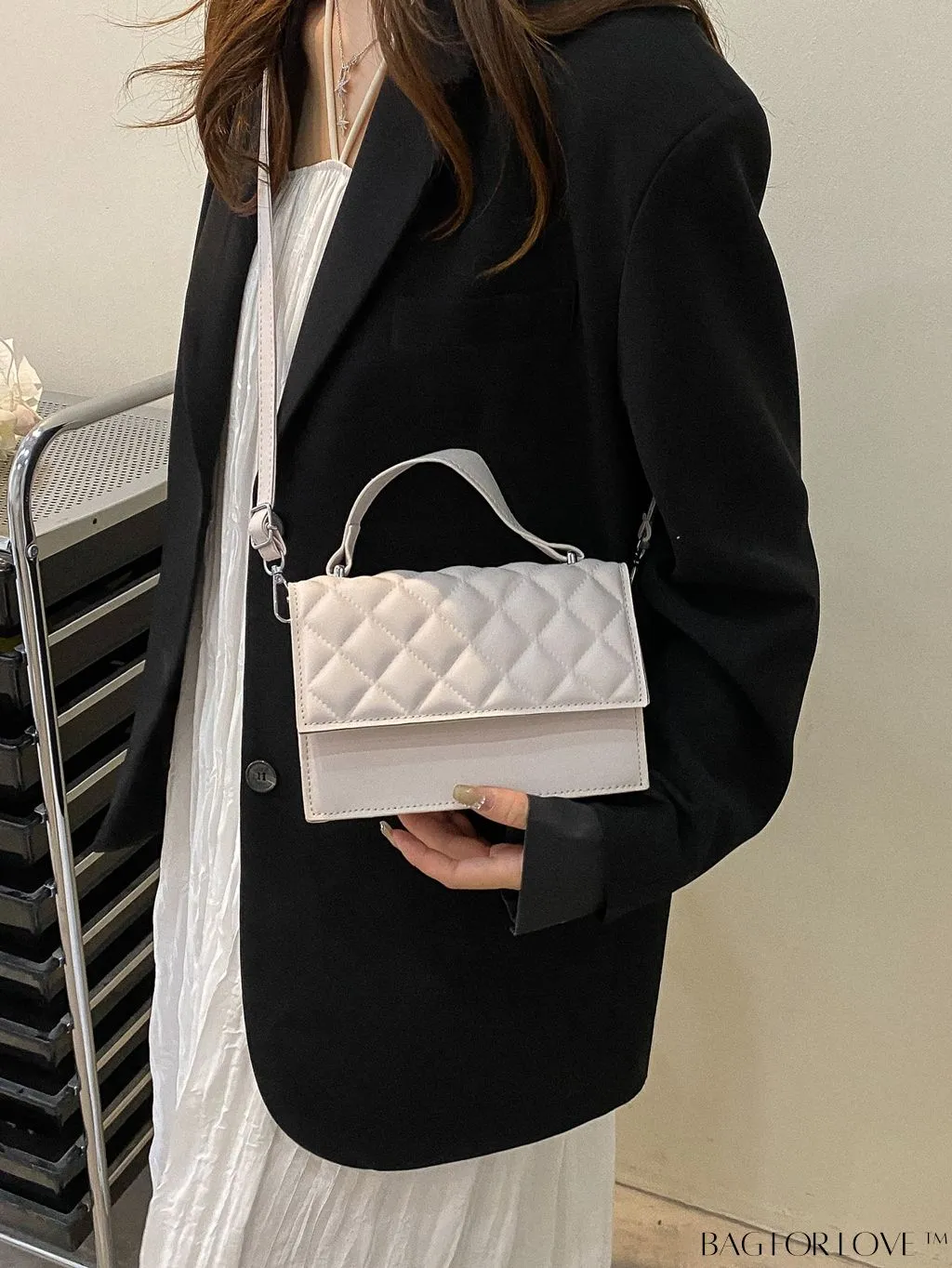 BagForLove - Compact Quilted Satchel: Petite and Polished!