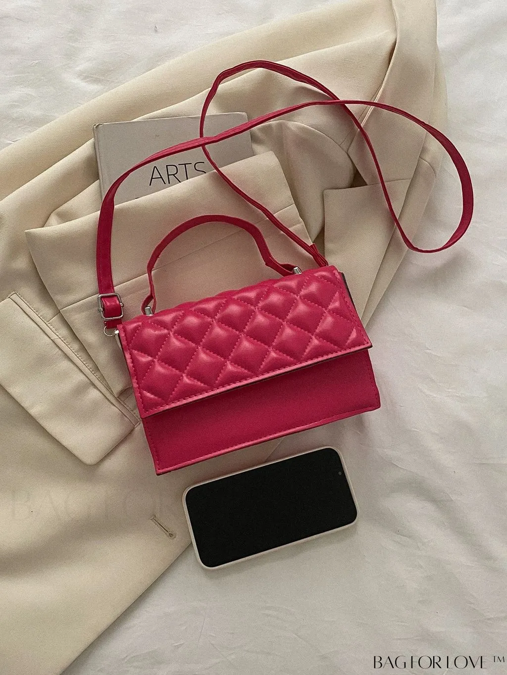 BagForLove - Compact Quilted Satchel: Petite and Polished!