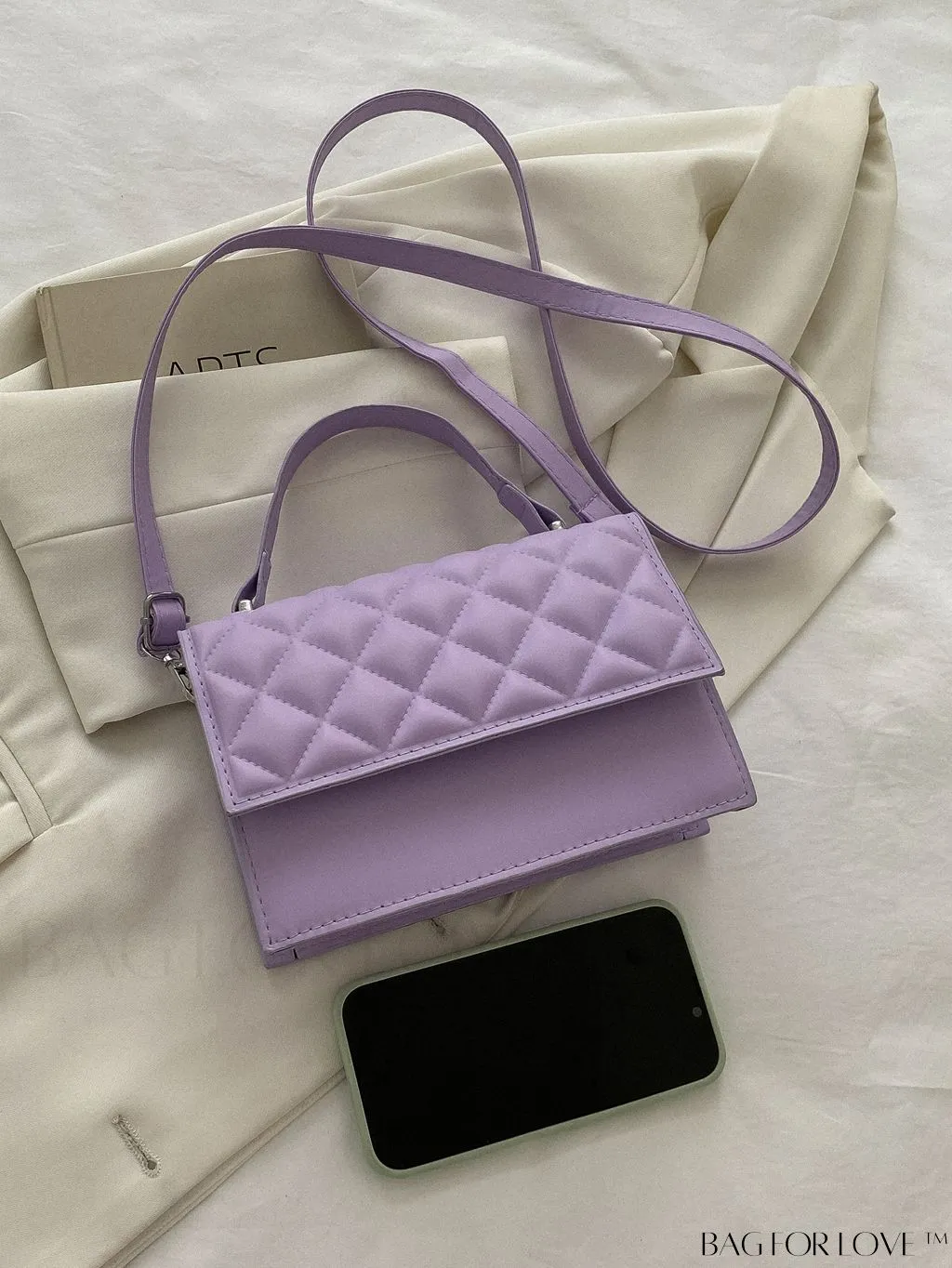 BagForLove - Compact Quilted Satchel: Petite and Polished!