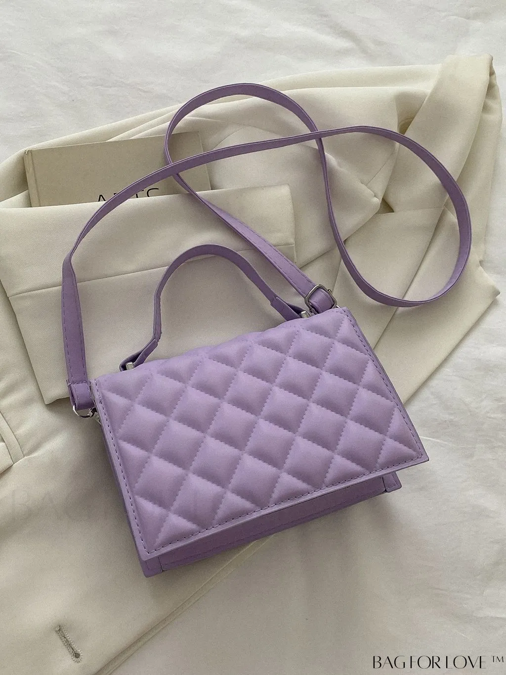 BagForLove - Compact Quilted Satchel: Petite and Polished!