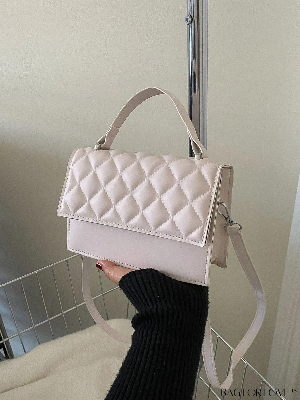 BagForLove - Compact Quilted Satchel: Petite and Polished!