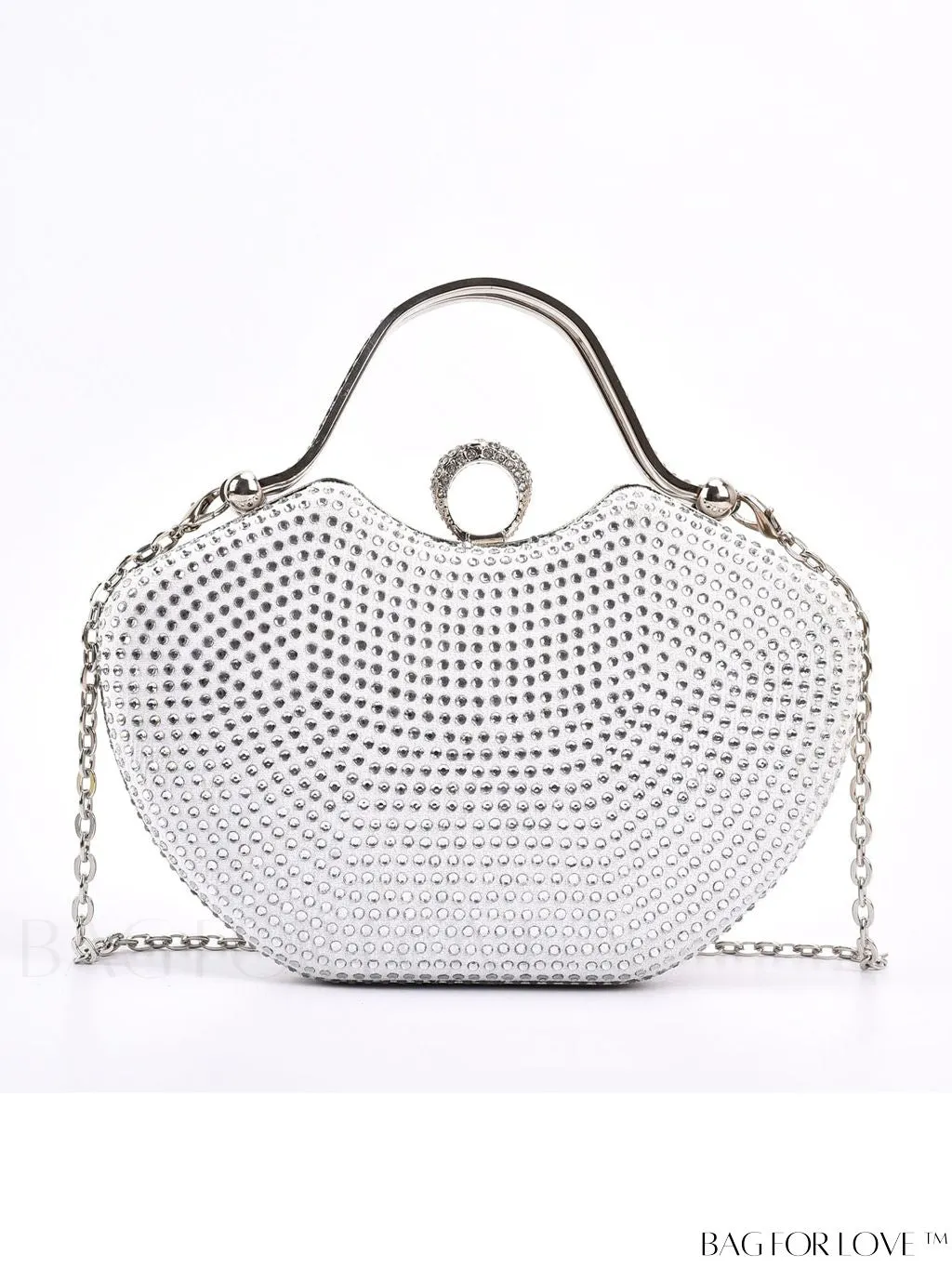 BagForLove - Elegant Rhinestone Evening Clutch, Perfect for Any Special Occasion