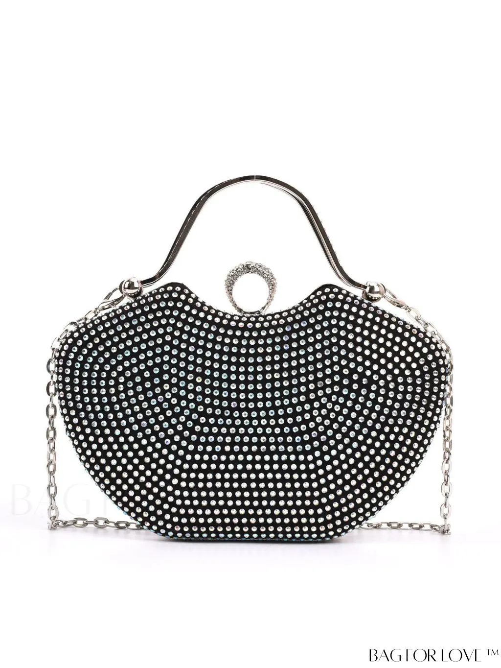 BagForLove - Elegant Rhinestone Evening Clutch, Perfect for Any Special Occasion