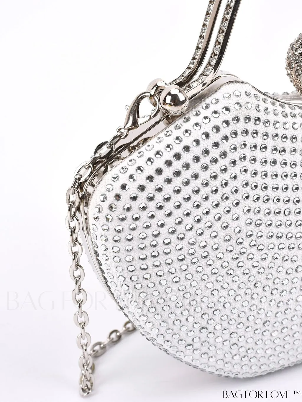 BagForLove - Elegant Rhinestone Evening Clutch, Perfect for Any Special Occasion