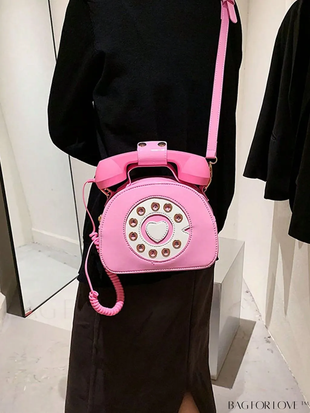 BagForLove - Funky Stylish Telephone Design Satchel Bag