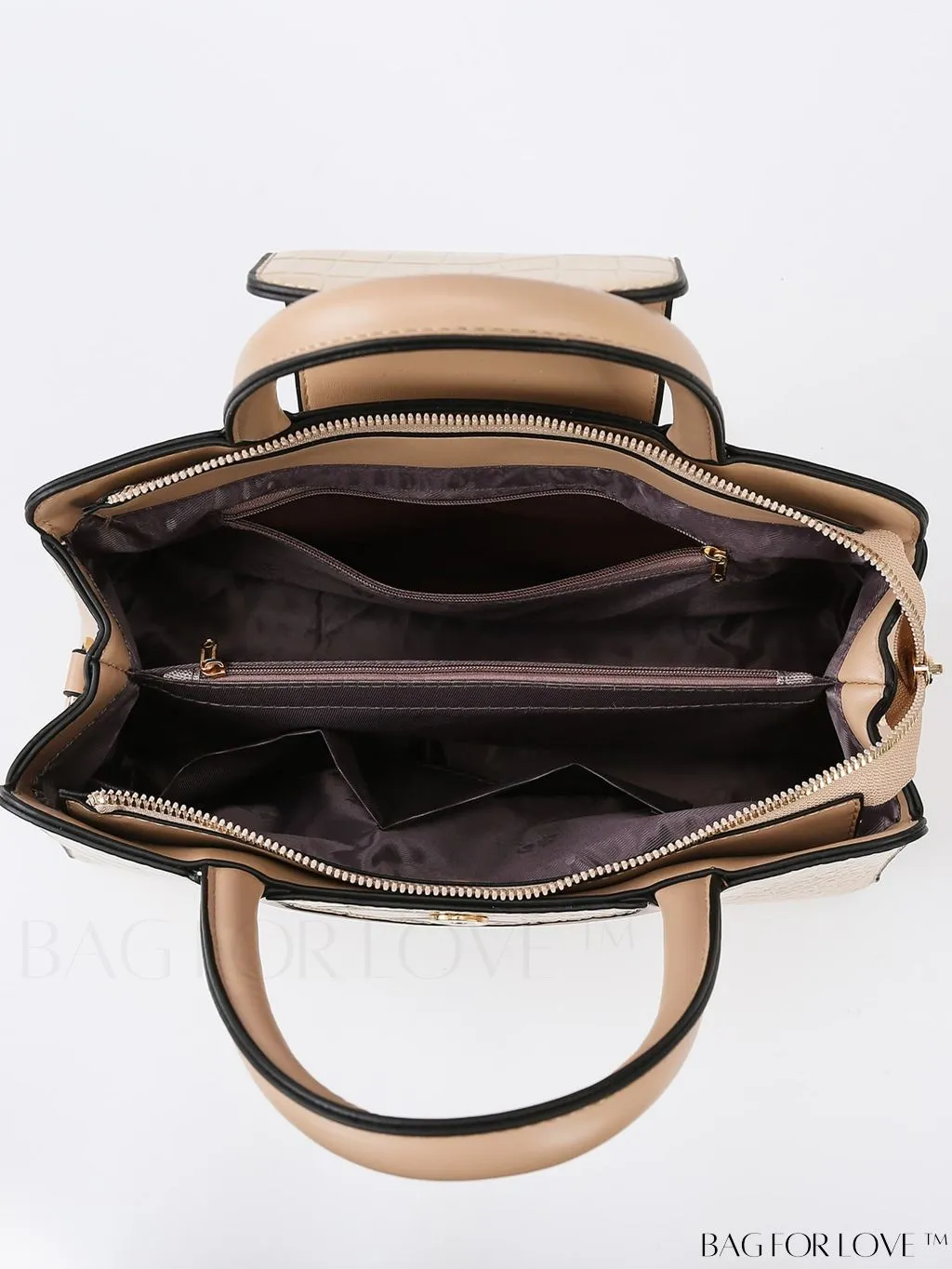 BagForLove - Large Capacity Crocodile Pattern Handbag: Fashionable, Elegant, and Versatile