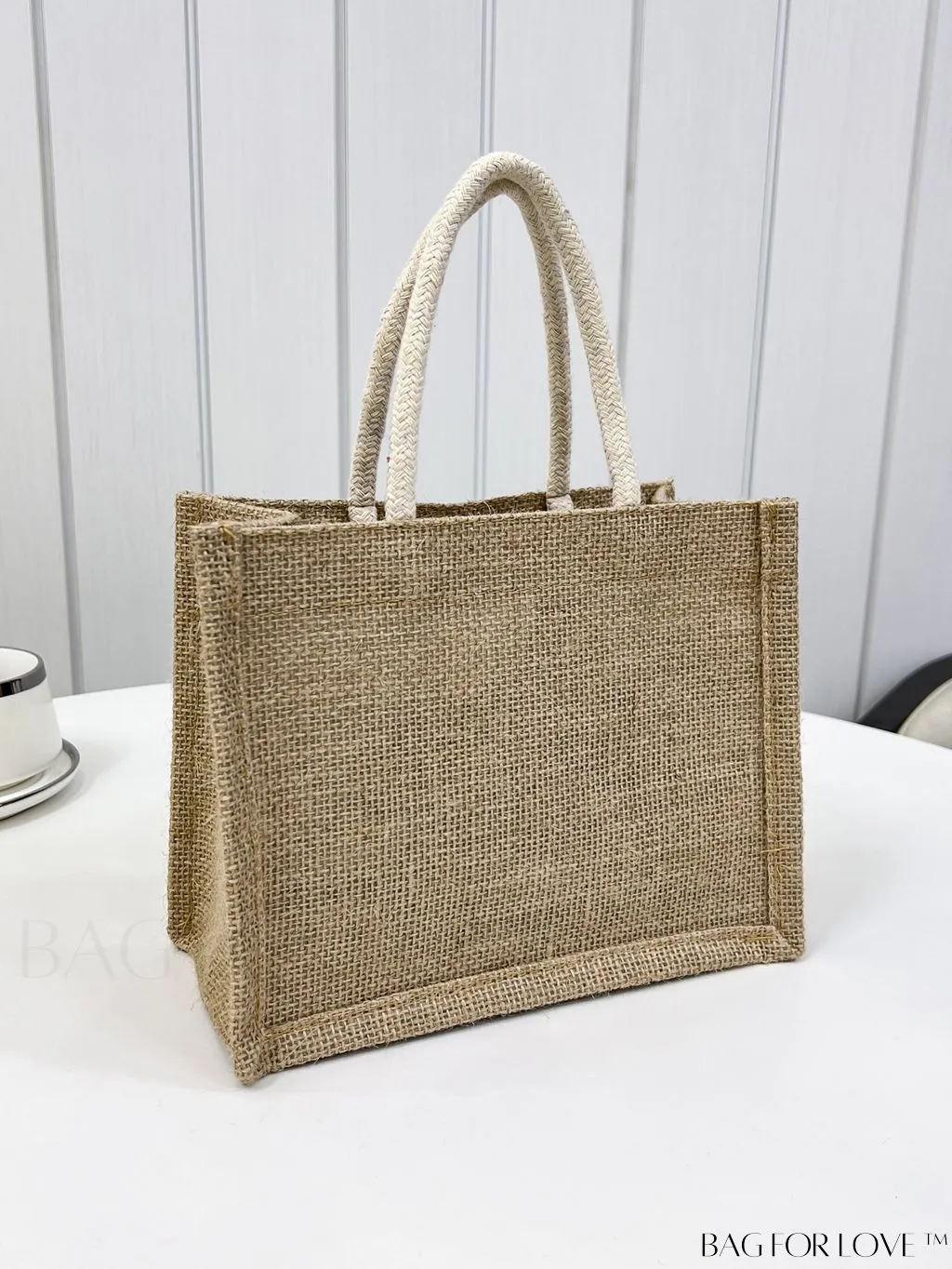 BagForLove - Linen Tote Bag with Generous Storage Space