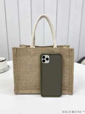 BagForLove - Linen Tote Bag with Generous Storage Space