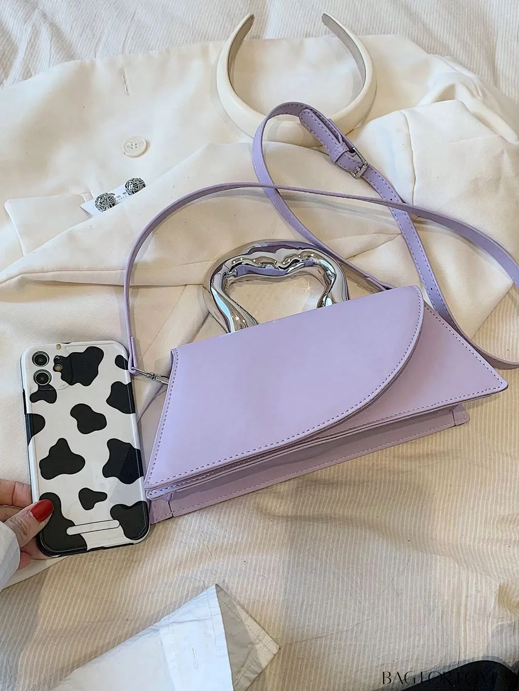 BagForLove - Medium Square Top Handle Bag - Sleek and Streamlined Design