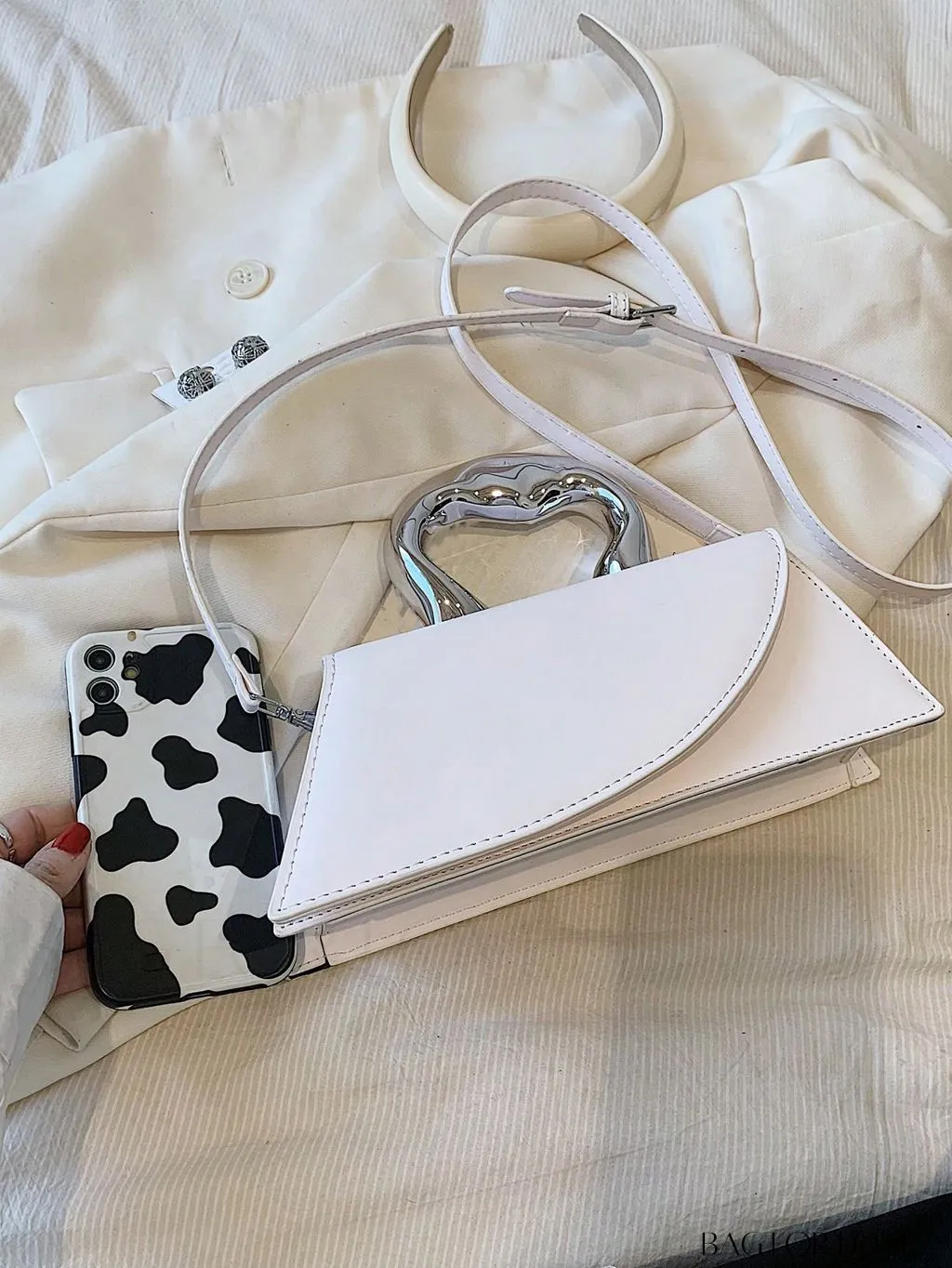 BagForLove - Medium Square Top Handle Bag - Sleek and Streamlined Design