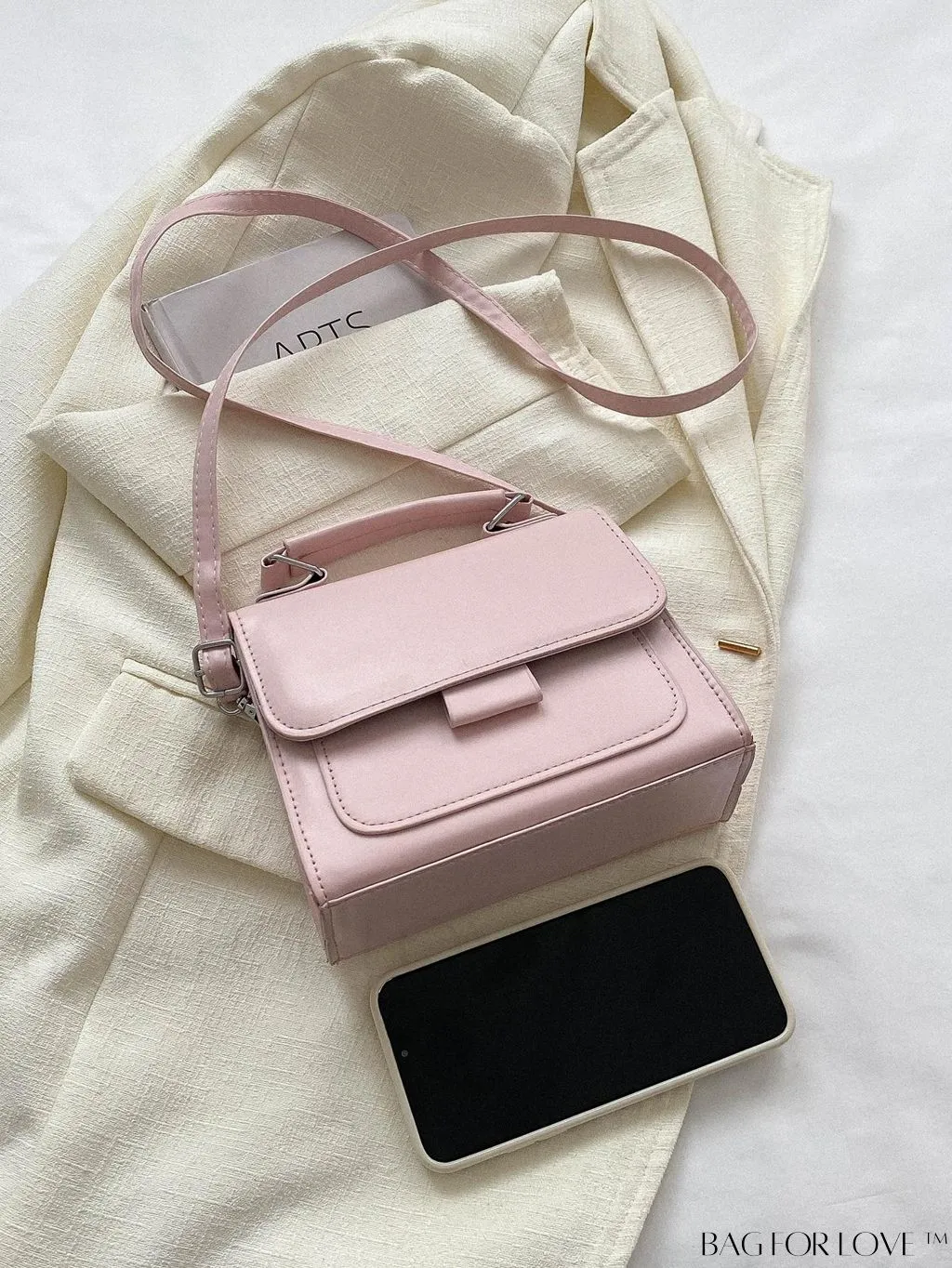 BagForLove - Mini Fashion Brand Womens Crossbody Bag: Lightweight PU Leather Handbag for Summer Travel
