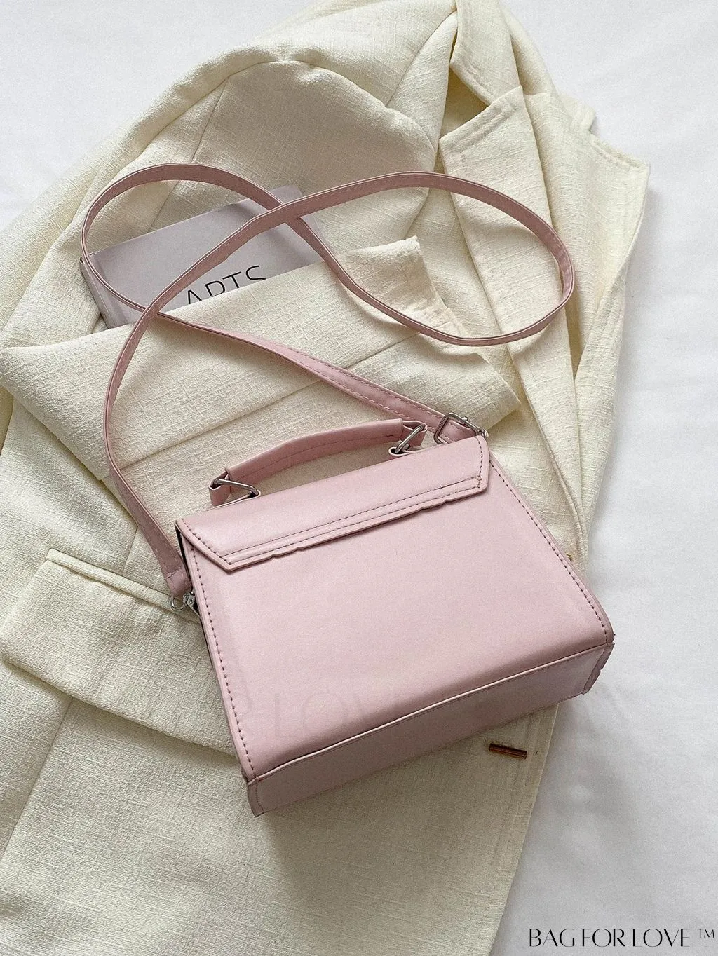 BagForLove - Mini Fashion Brand Womens Crossbody Bag: Lightweight PU Leather Handbag for Summer Travel
