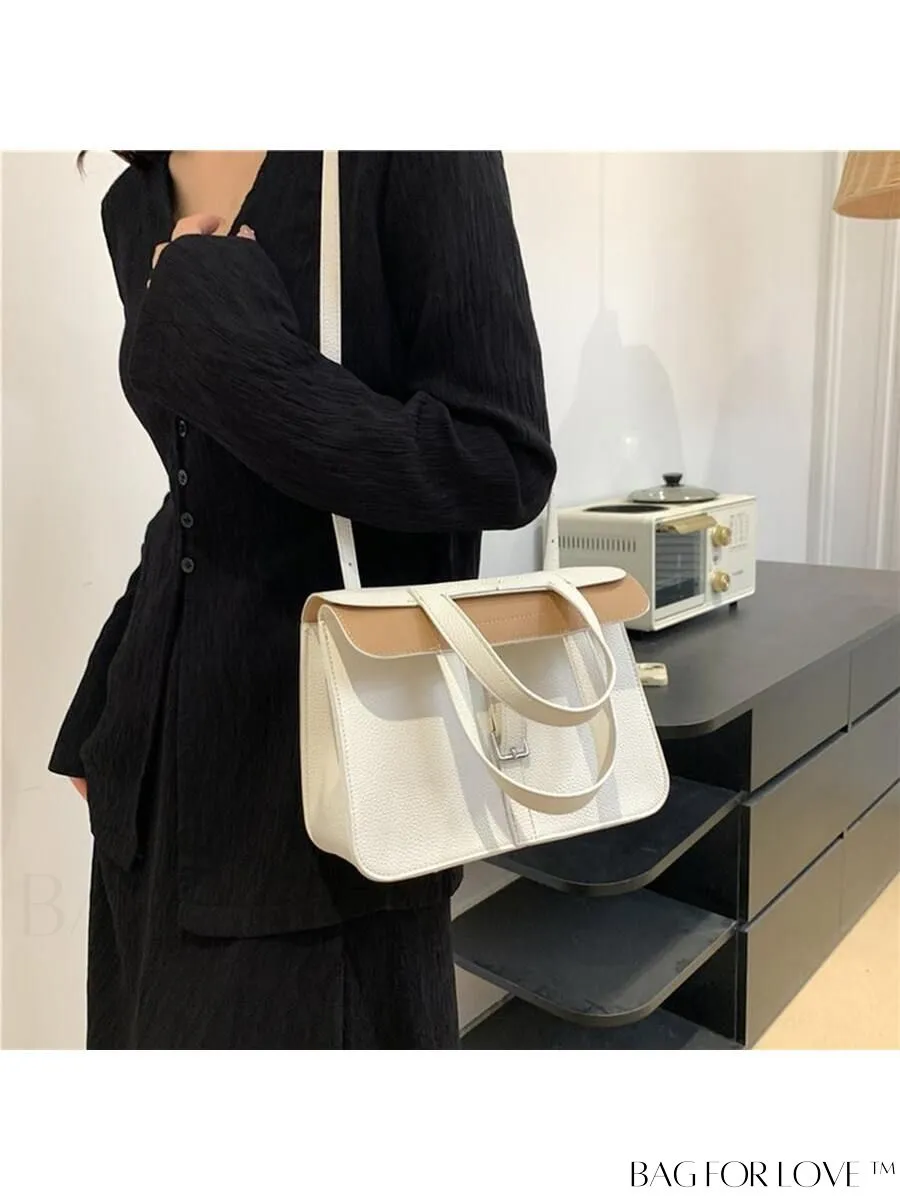 BagForLove - Minimalist Tote Bag: New Ladies Arrival in Contrast Colors