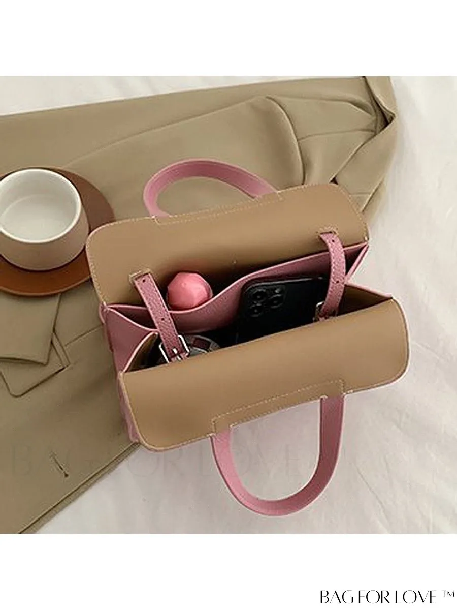 BagForLove - Minimalist Tote Bag: New Ladies Arrival in Contrast Colors