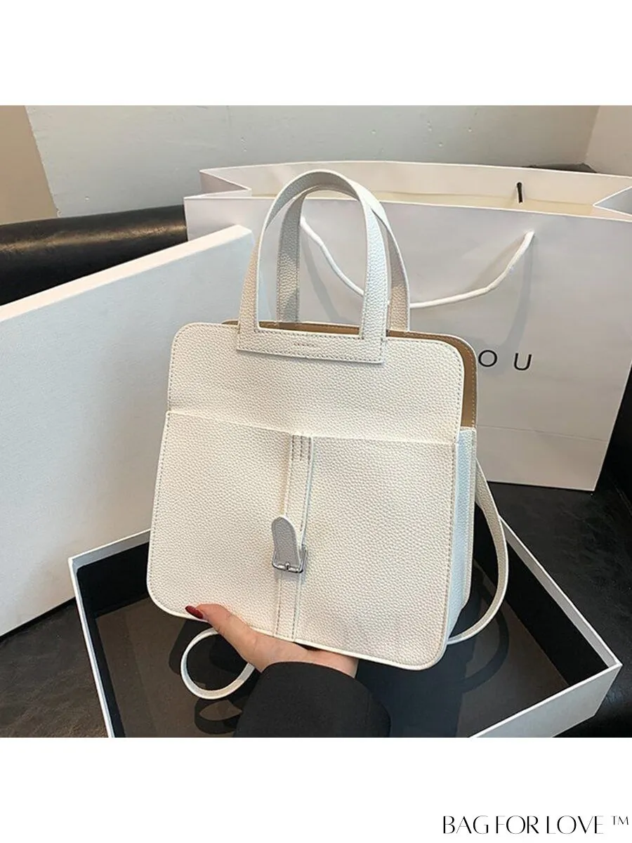 BagForLove - Minimalist Tote Bag: New Ladies Arrival in Contrast Colors