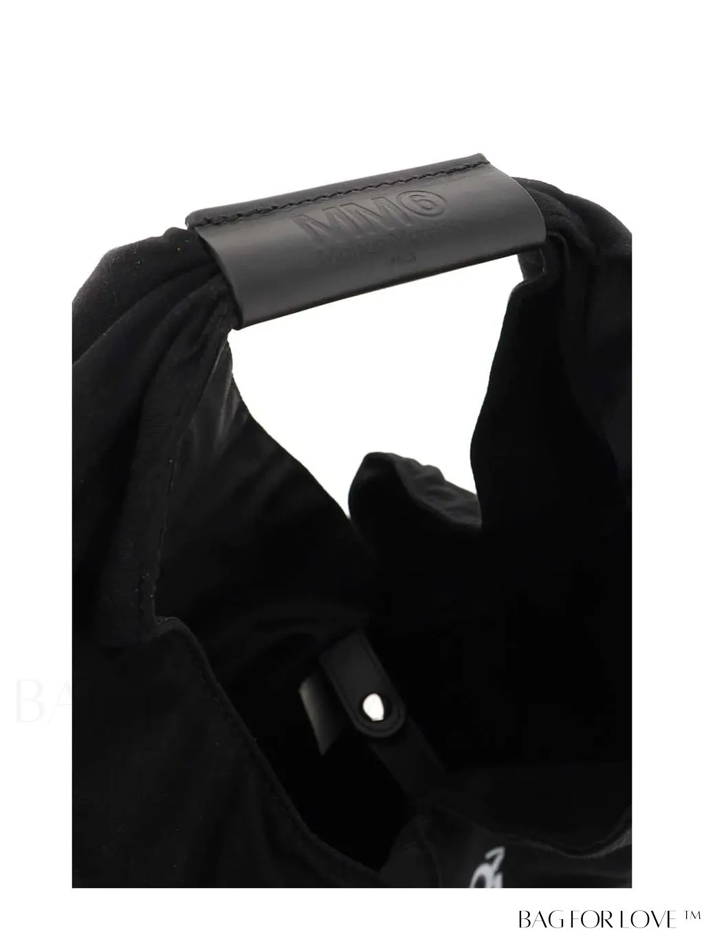 BagForLove - MM6 Maison Margiela Womens Black Handbag - S54WD0039P5224T8013