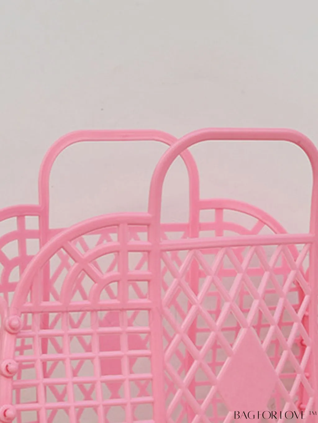 BagForLove - Portable Plastic Shower Bag with Jelly Design, Beach Basket and Organizer