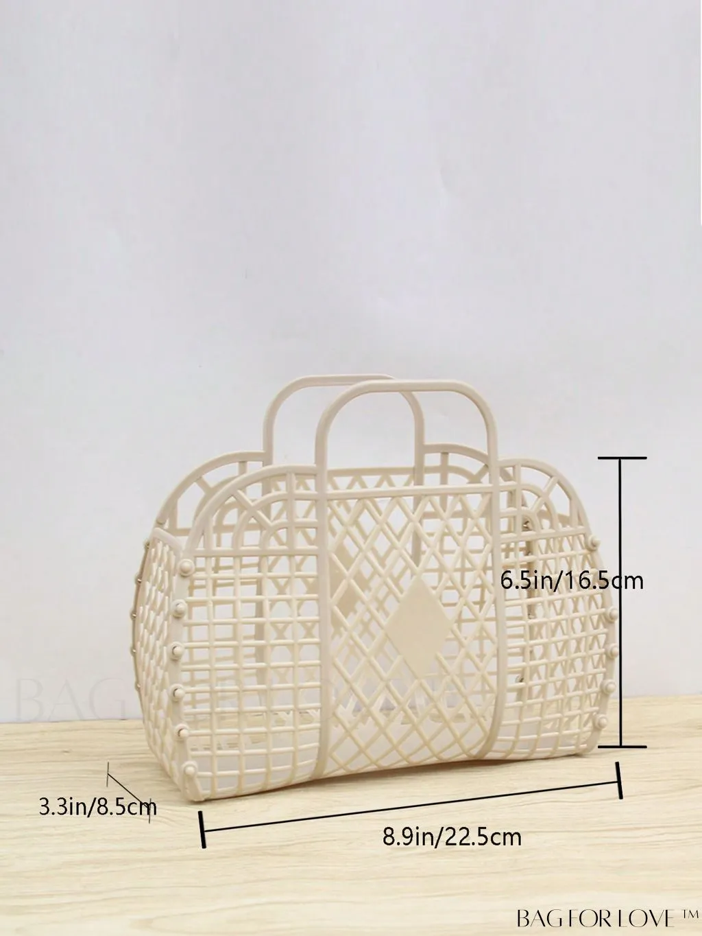 BagForLove - Portable Shower Bag with Hollow Design â Ideal for Beach, Storage, and Organization