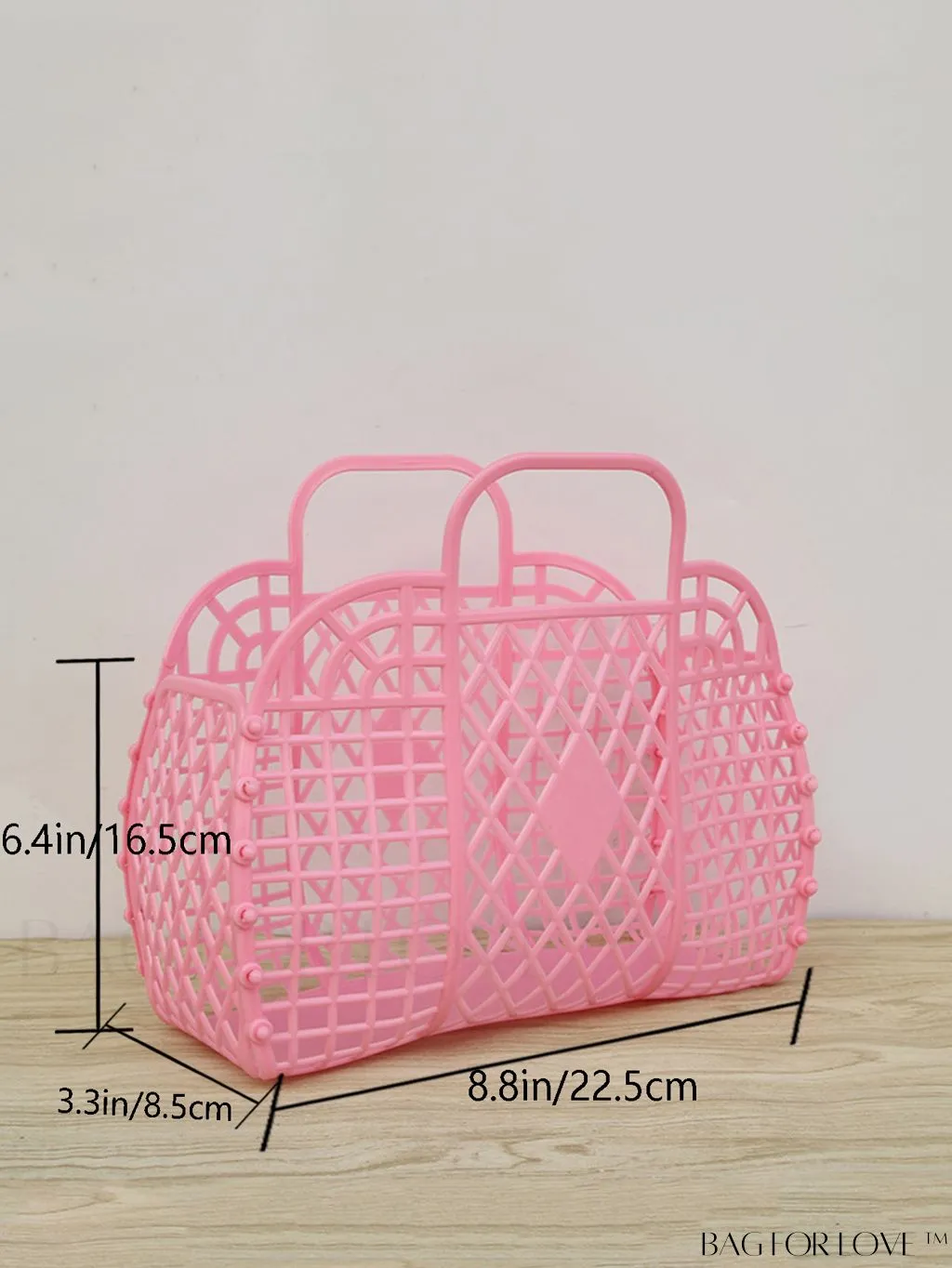 BagForLove - Portable Shower Bag with Hollow Design â Ideal for Beach, Storage, and Organization