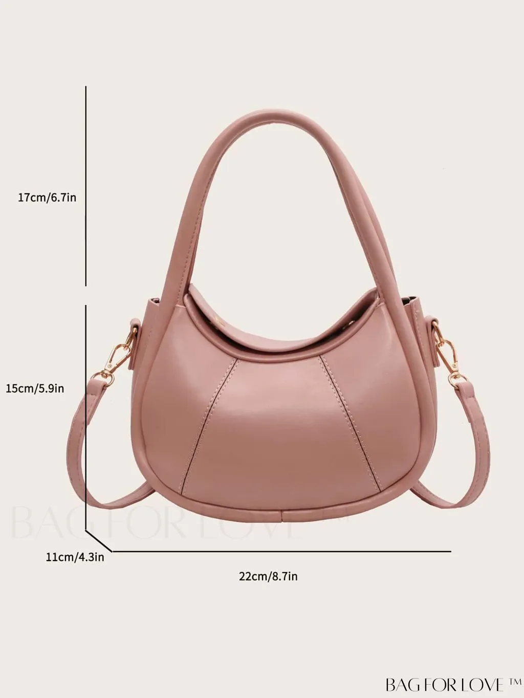 BagForLove - Stylish Armpit Bag: Adjustable Strap for Modern Fashion Enthusiasts