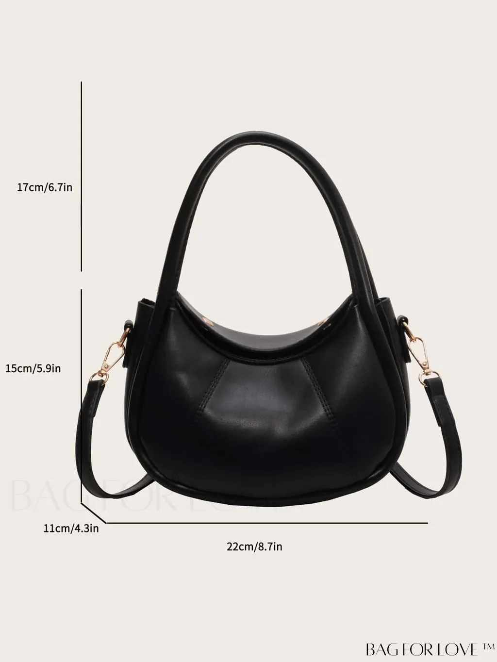BagForLove - Stylish Armpit Bag: Adjustable Strap for Modern Fashion Enthusiasts