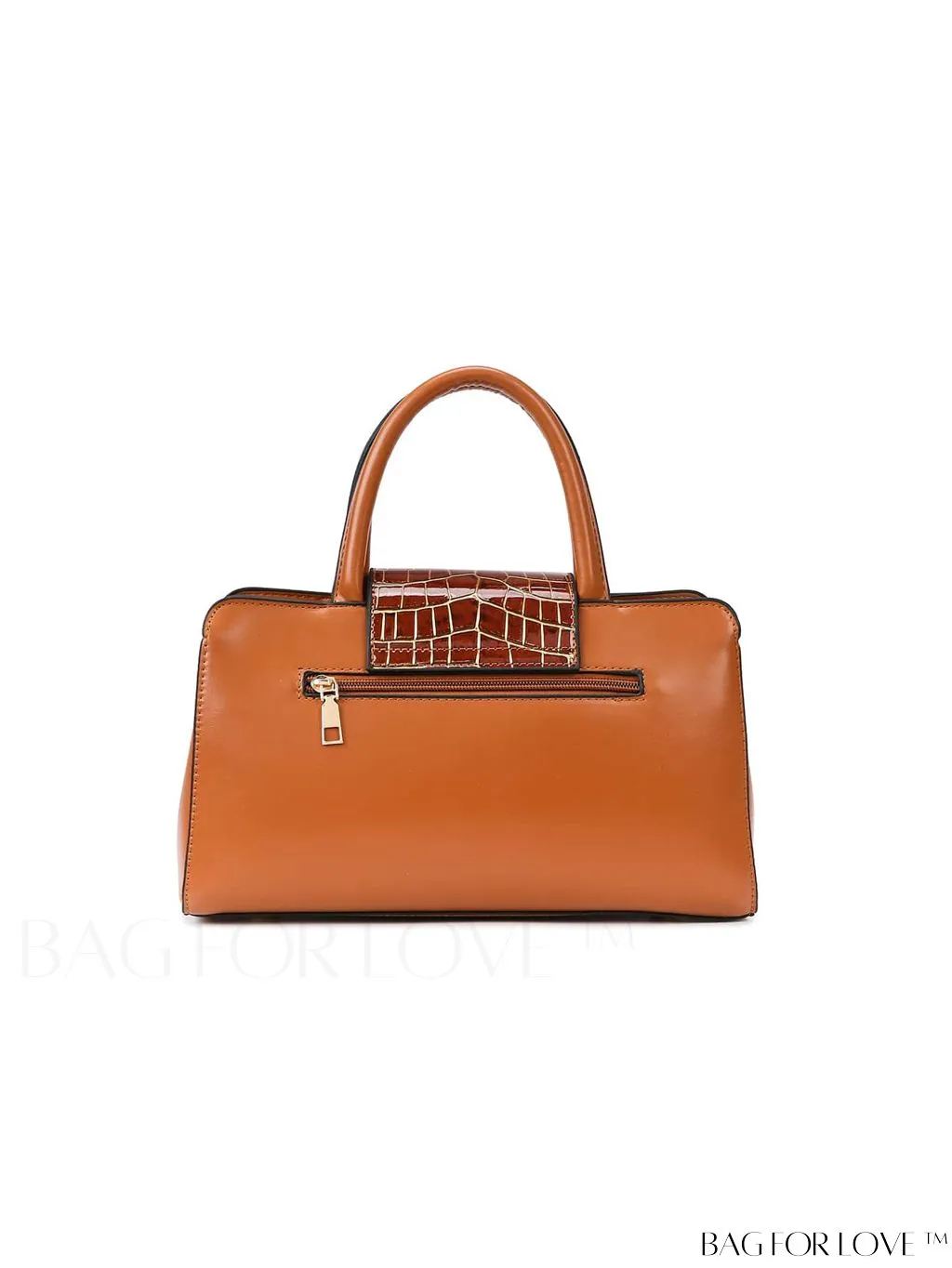 BagForLove - Stylish Crocodile Pattern Handbag: Fashionable, Spacious, and Versatile Crossbody Purse