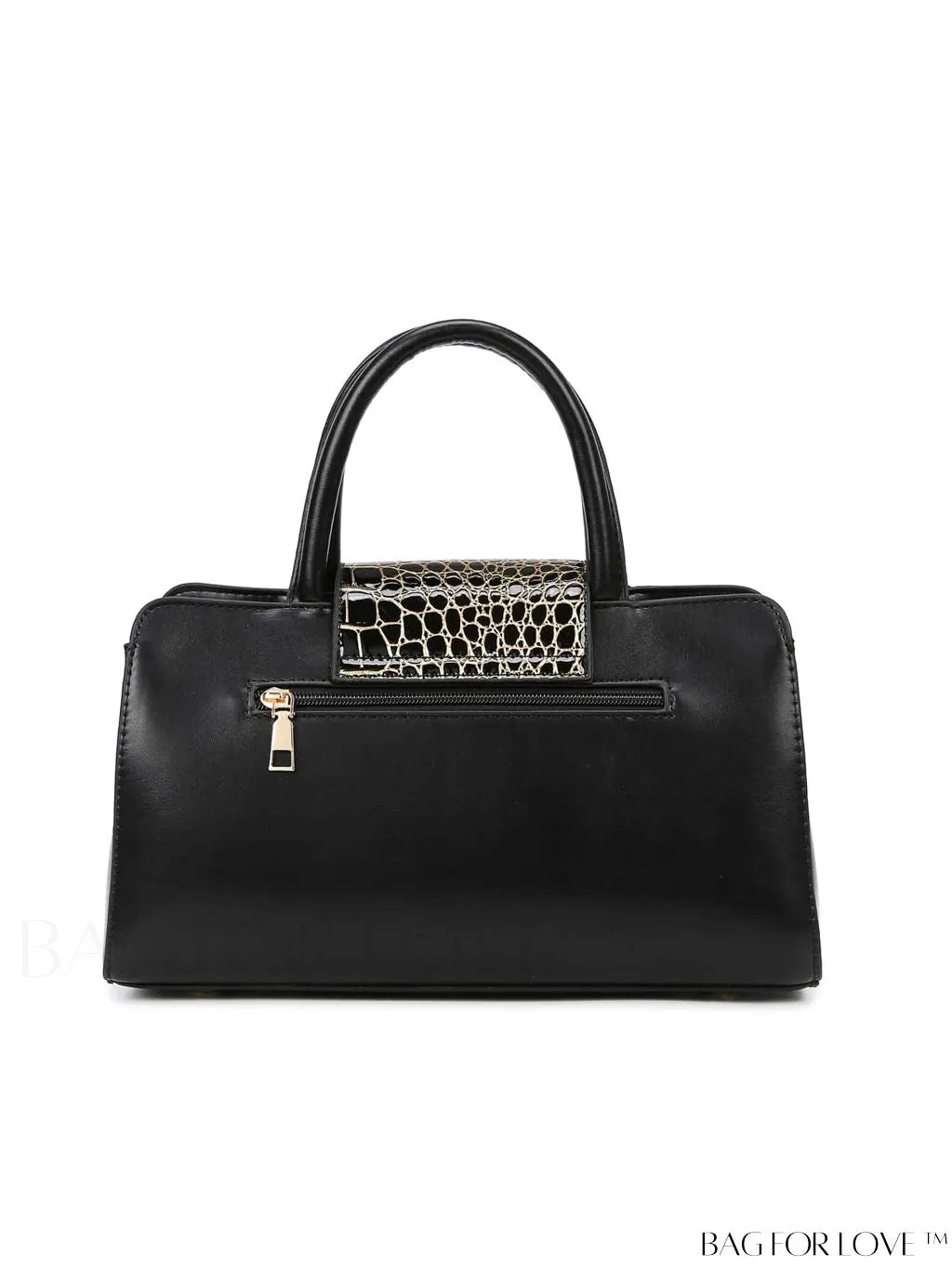 BagForLove - Stylish Crocodile Pattern Handbag: Fashionable, Spacious, and Versatile Crossbody Purse