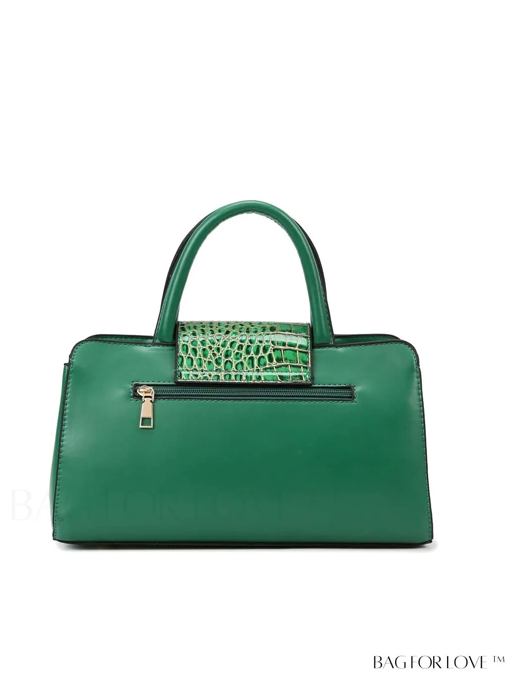 BagForLove - Stylish Crocodile Pattern Handbag: Fashionable, Spacious, and Versatile Crossbody Purse