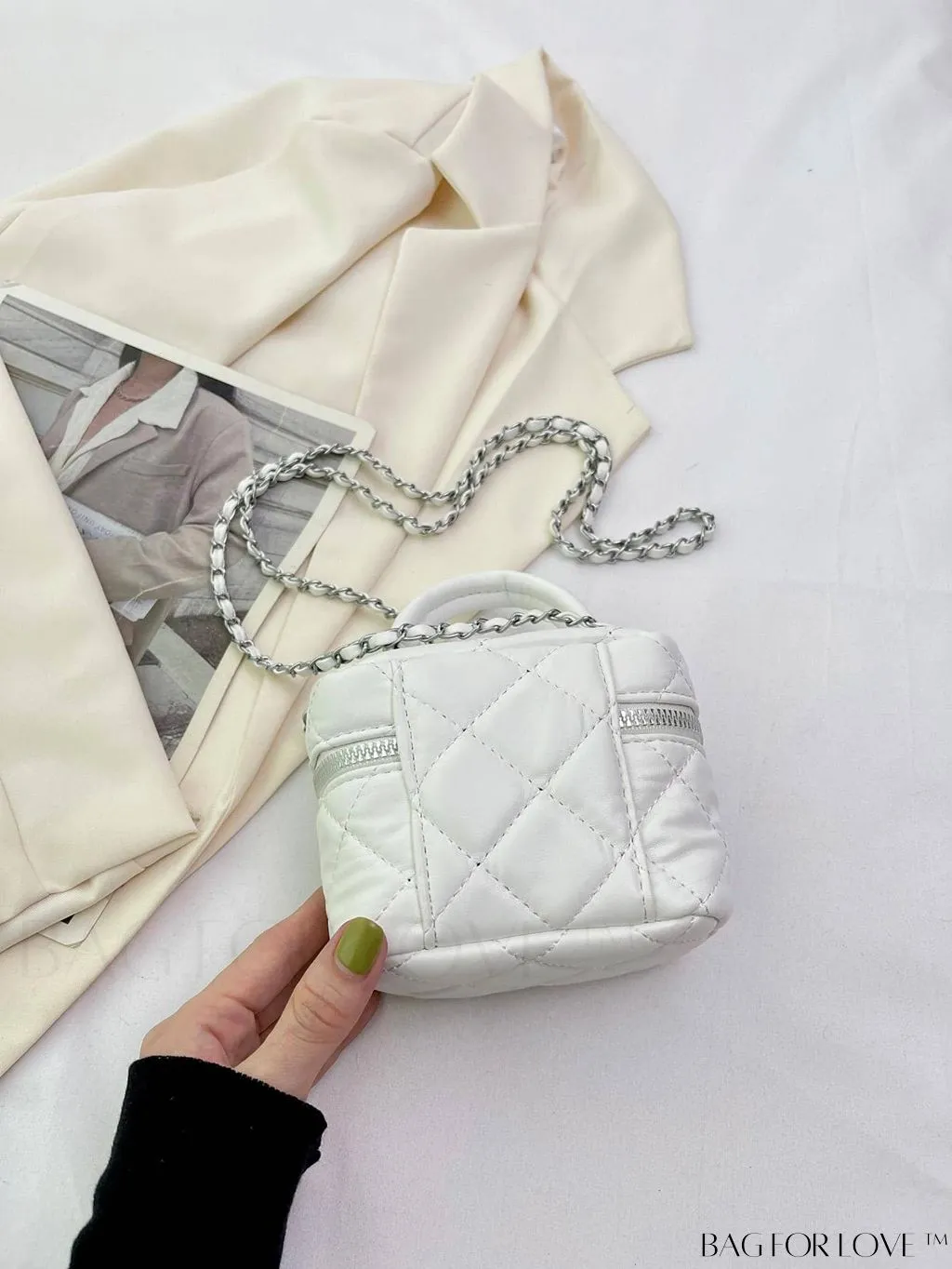 BagForLove - Stylish Diamond Lattice Shoulder Bag: Perfect Crossbody Handbag for Women