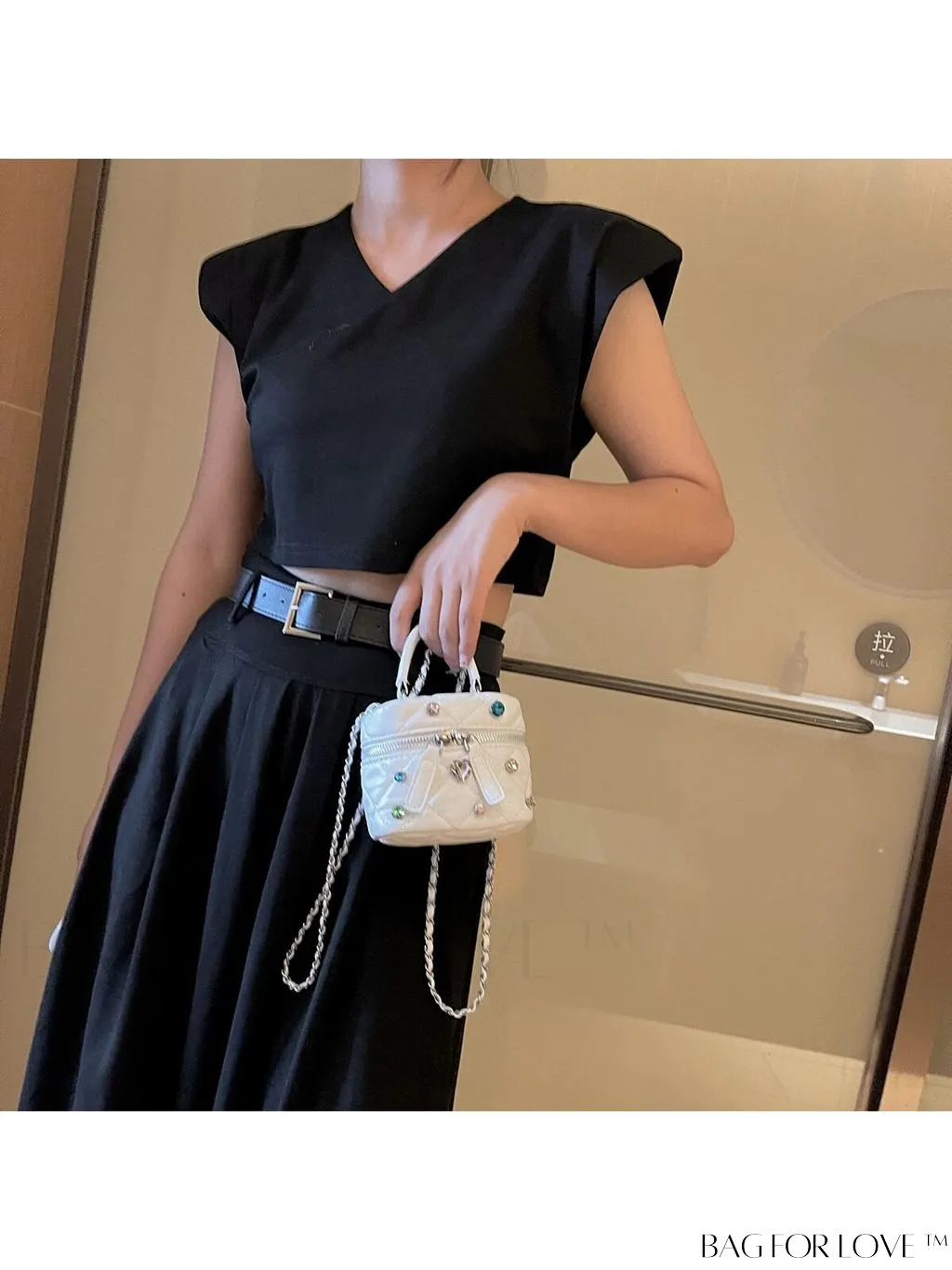 BagForLove - Stylish Diamond Lattice Shoulder Bag: Perfect Crossbody Handbag for Women