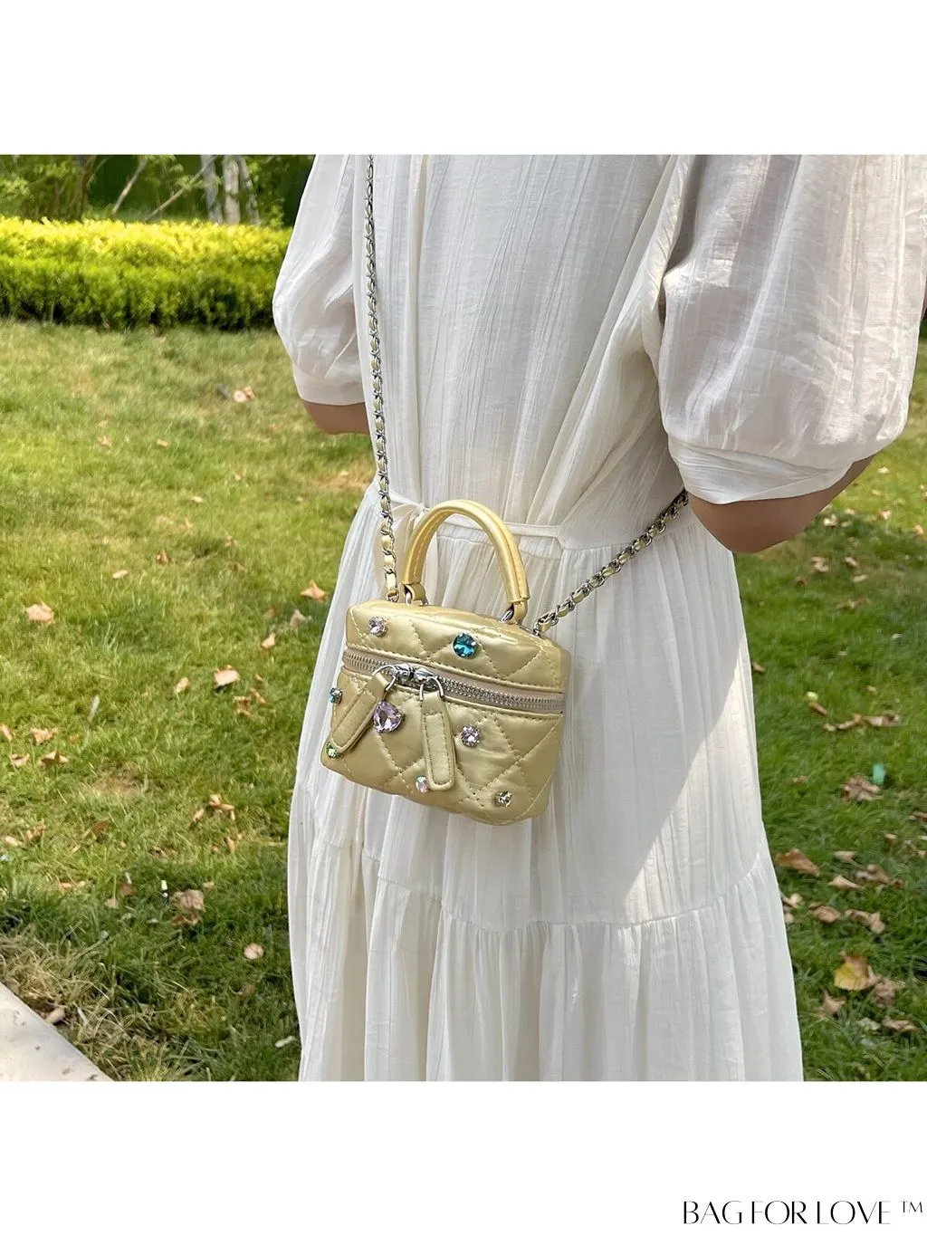 BagForLove - Stylish Diamond Lattice Shoulder Bag: Perfect Crossbody Handbag for Women