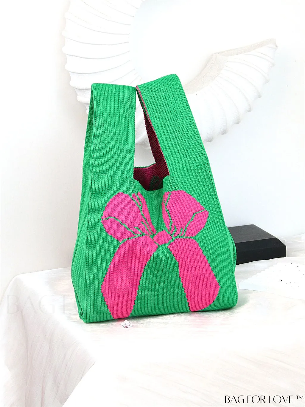 BagForLove - Stylish Floral Colorblock Crochet Handbag - Perfect for Your Vacation!