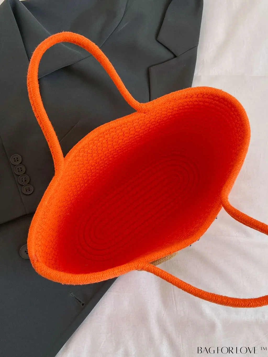 BagForLove - Stylish Multi-Purpose Womens Knit Handbag in Trendy Colors
