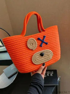 BagForLove - Stylish Multi-Purpose Womens Knit Handbag in Trendy Colors