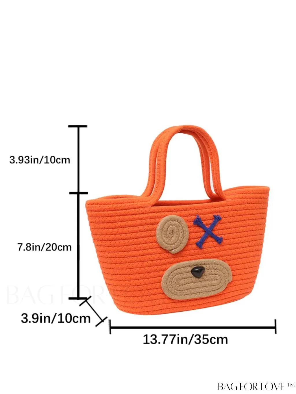 BagForLove - Stylish Multi-Purpose Womens Knit Handbag in Trendy Colors