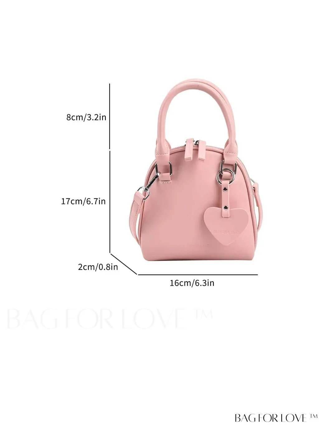 BagForLove - Stylish Seashell Tote Bag: Mini and Versatile with Dual Handles