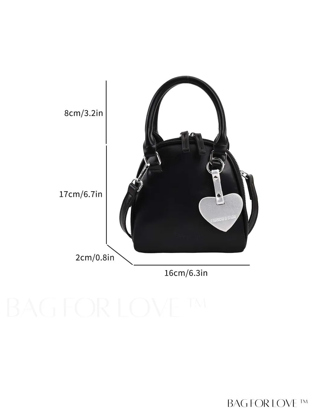 BagForLove - Stylish Seashell Tote Bag: Mini and Versatile with Dual Handles
