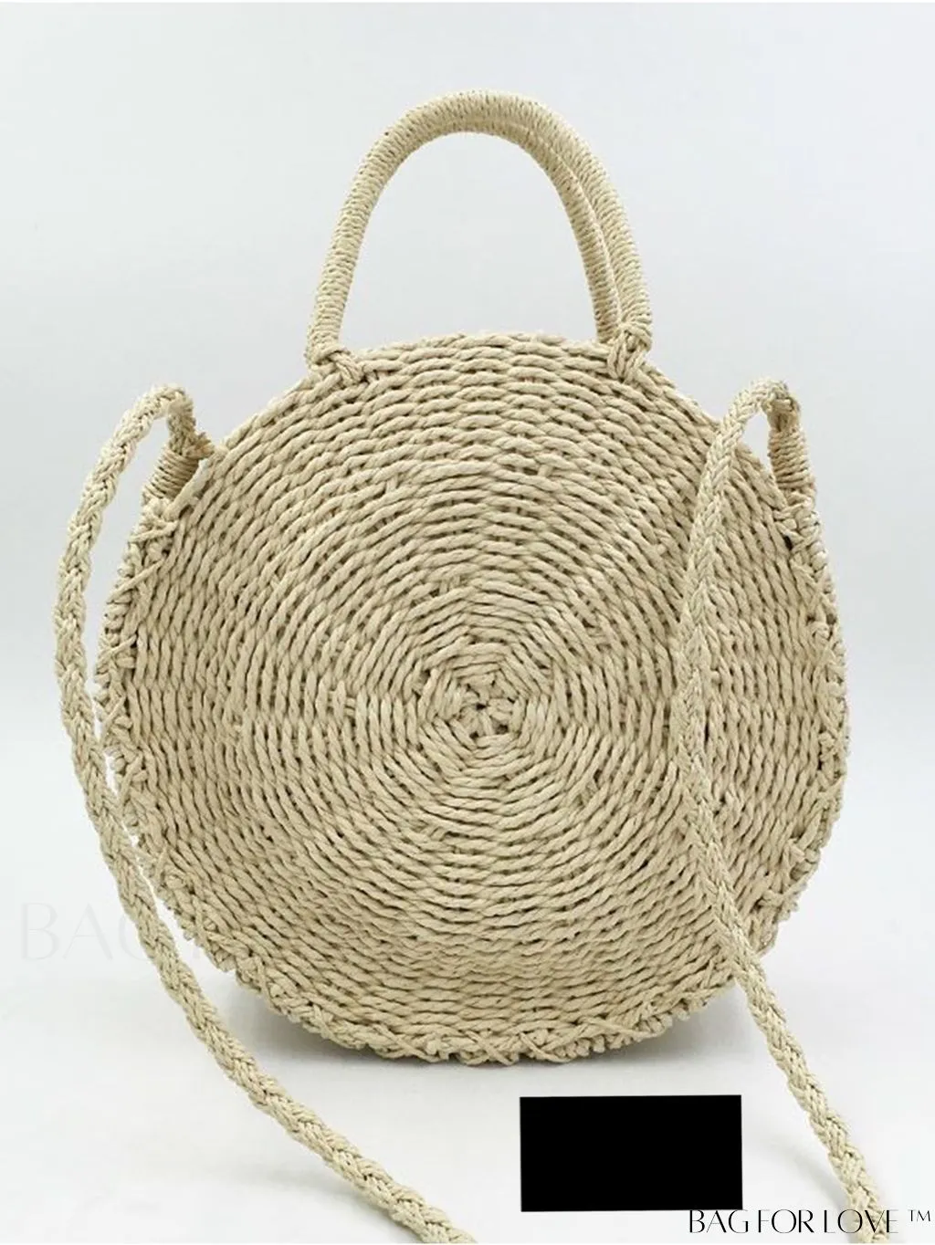 BagForLove - Stylish Straw Woven Beach Bag - Perfect for Summer
