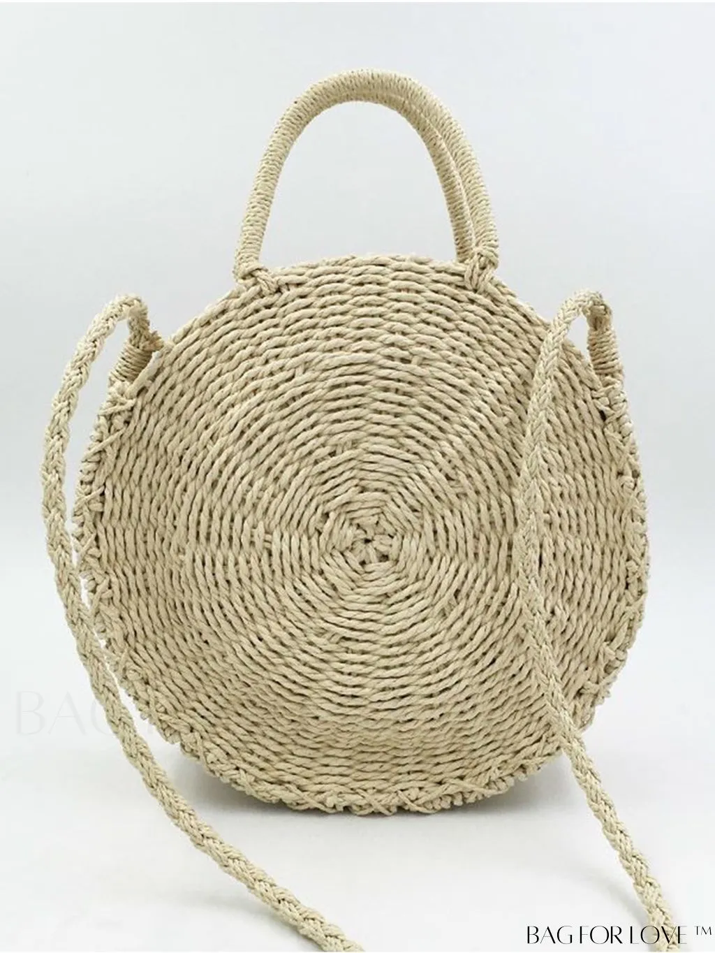 BagForLove - Stylish Straw Woven Beach Bag - Perfect for Summer