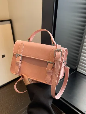BagForLove - Trendy Mini Cambridge Crossbody Bag with Top-Handle - New and Stylish