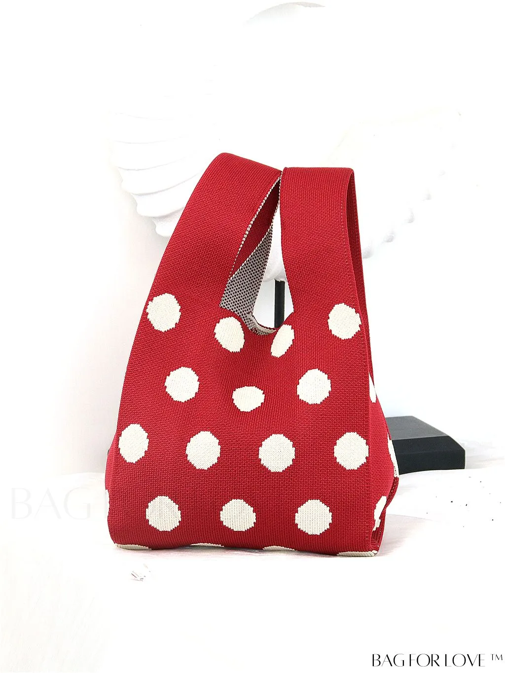 BagForLove - Vacation-Ready Fashion Handbag: Flower Pattern Color Block Crochet Bag