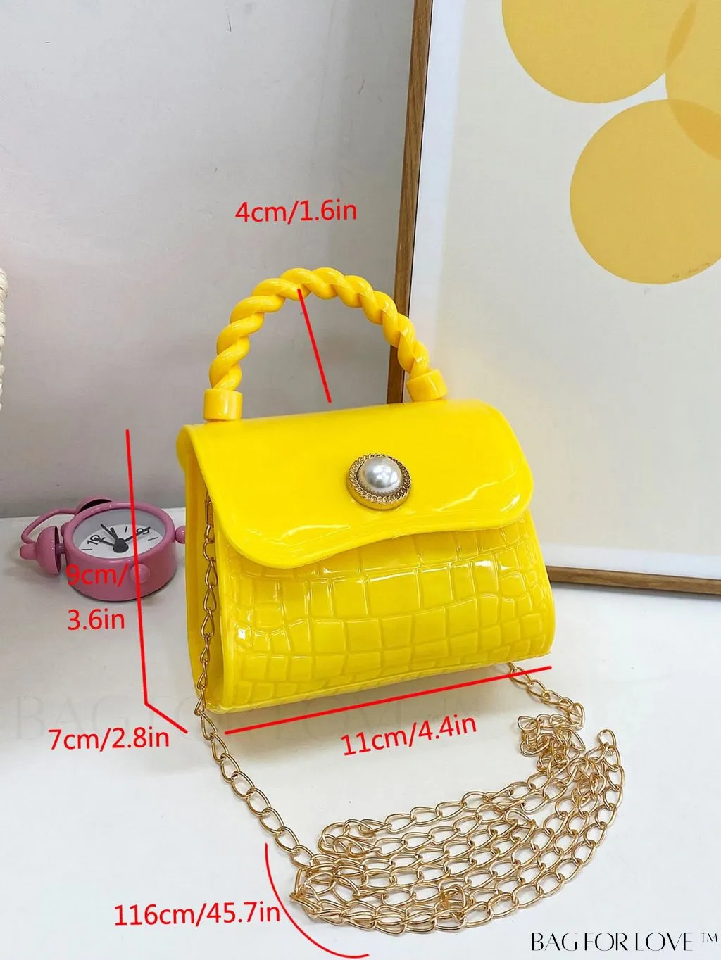 BagForLove - Versatile Kids Handbag with Chain Strap - Crossbody & Shoulder Bag