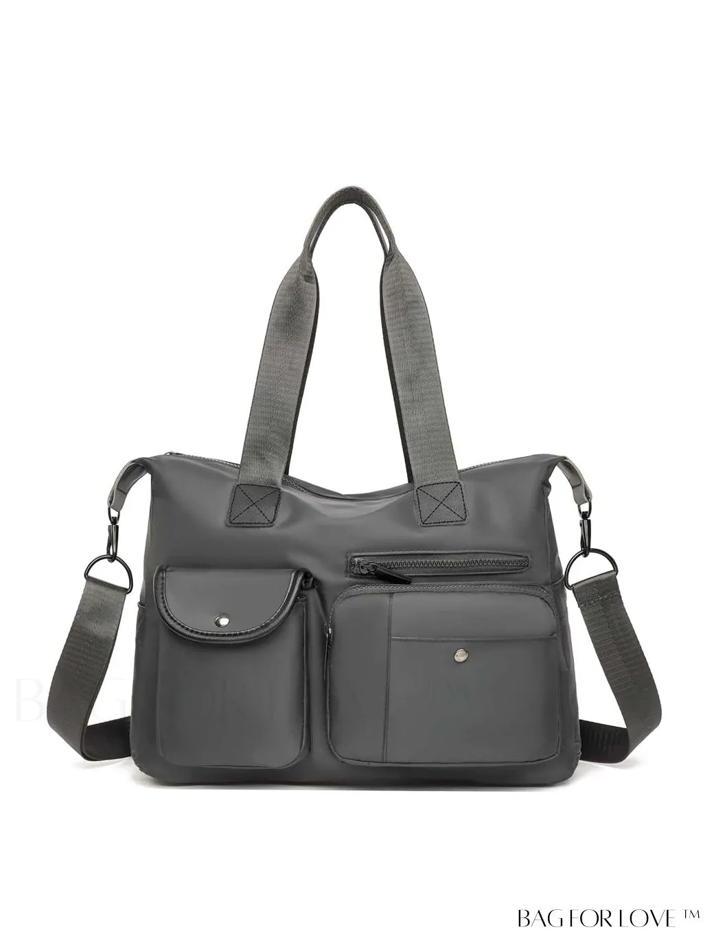 BagForLove - Versatile Retro Shoulder Bag: Washable, Lightweight & Spacious, Converts to Handbag or Crossbody