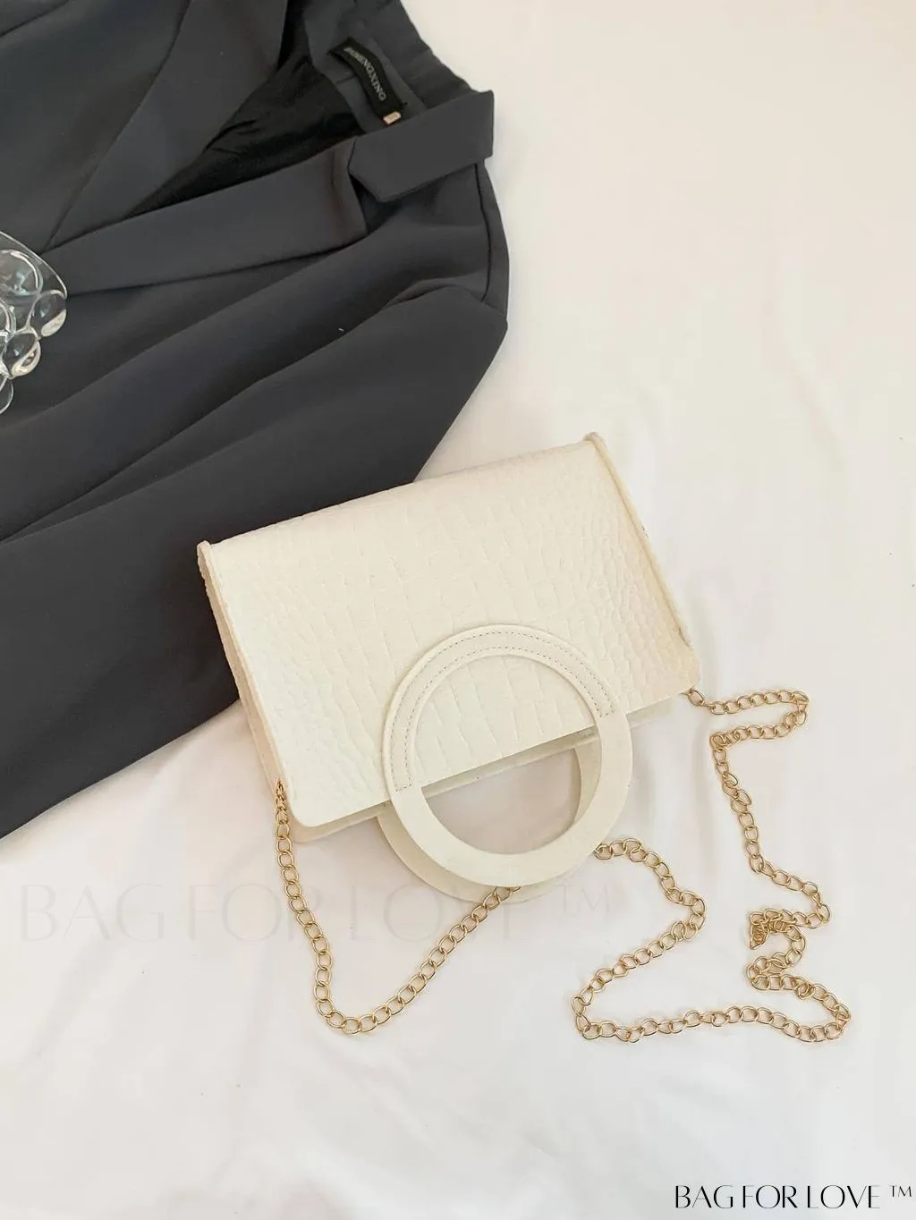 BagForLove - Womens Retro Felt Shoulder Bag - Fashionable & Simple Handbag for Everyday Use
