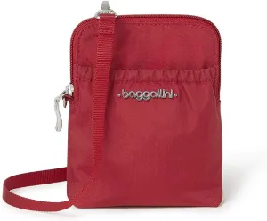 Baggallini Bryant Pouch Small Crossbody Bag for Women - Phone Purse with Crossbody Strap - Lightweight Crossbody Pouch