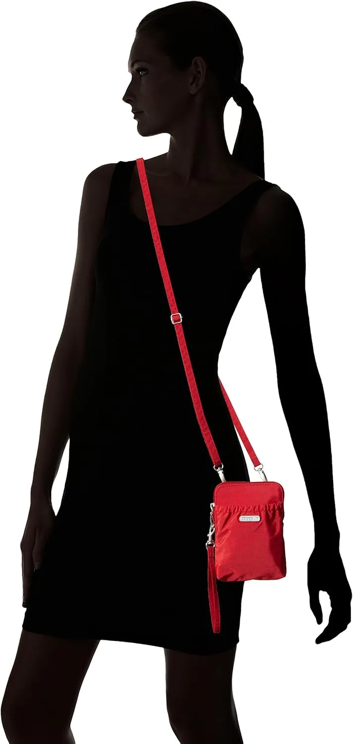 Baggallini Bryant Pouch Small Crossbody Bag for Women - Phone Purse with Crossbody Strap - Lightweight Crossbody Pouch