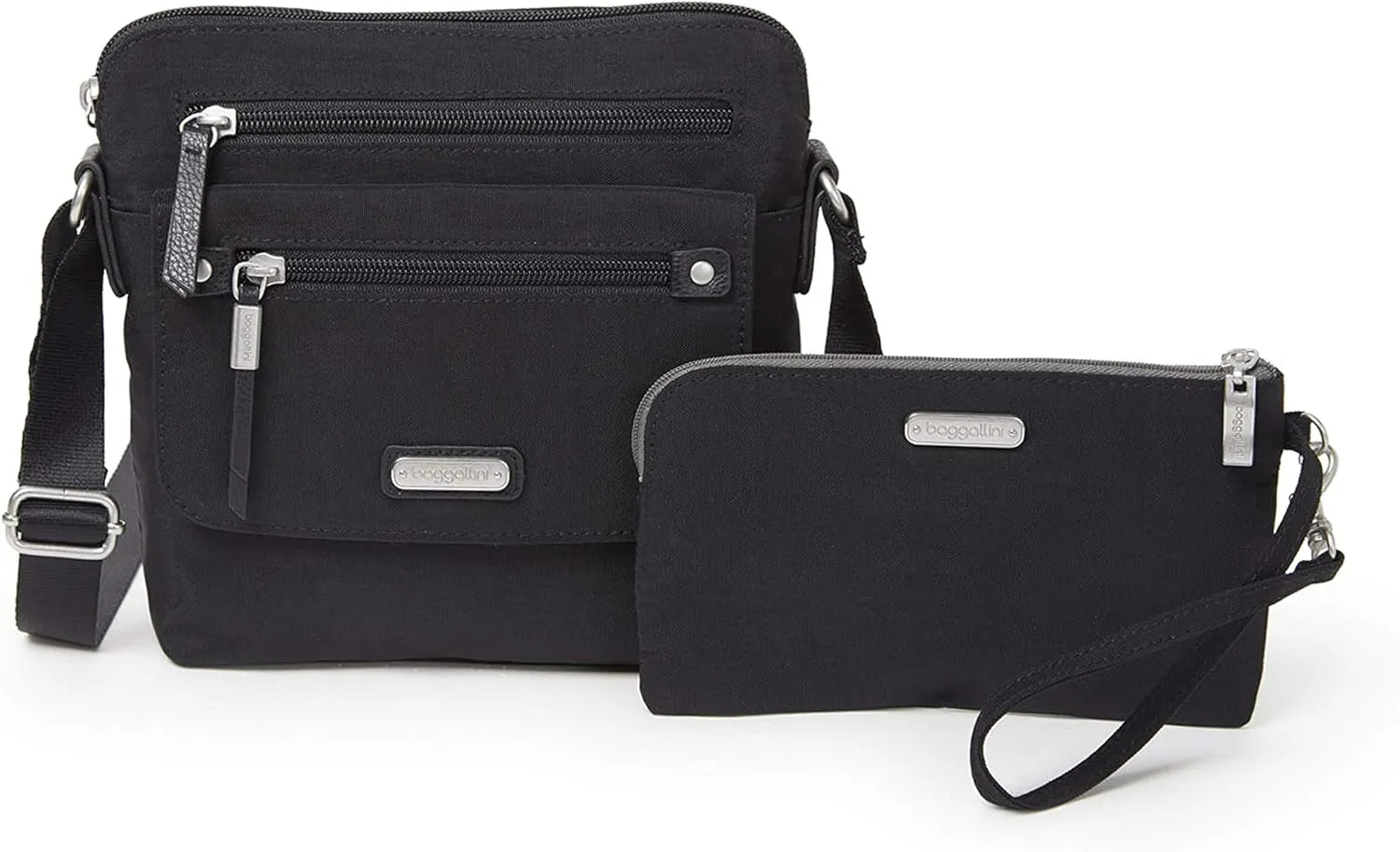 Baggallini Escape Crossbody with RFID Phone Wristlet