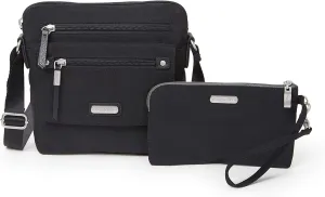 Baggallini Escape Crossbody with RFID Phone Wristlet