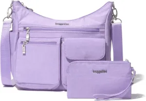 Baggallini Modern Everywhere Crossbody Women 11x9x4.5 RFID Hobo Bag