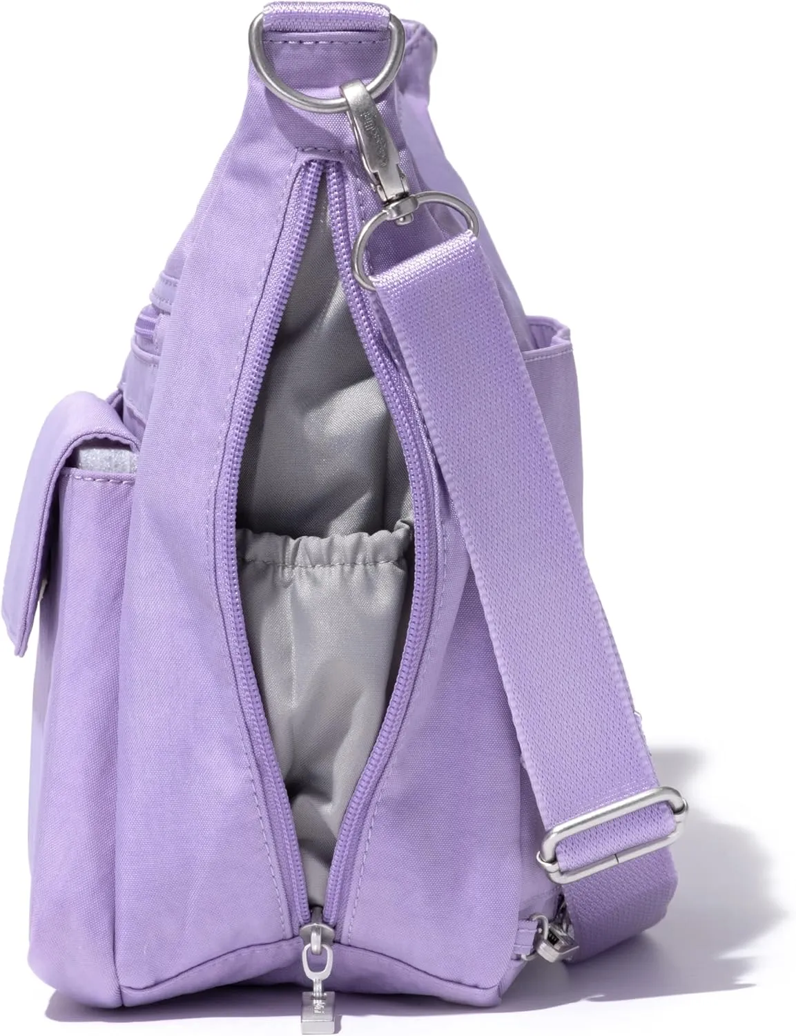 Baggallini Modern Everywhere Crossbody Women 11x9x4.5 RFID Hobo Bag